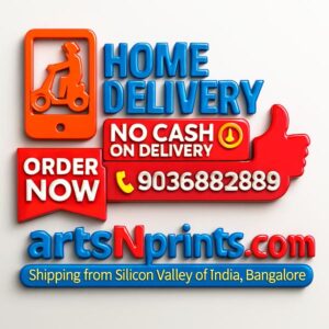 Arts N Prints offers premium room number signs designed for lodges, flats, and lockers. These signs are customizable and crafted to enhance the appearance and functionality of various spaces in Himachal Pradesh